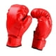 thumbnail image 1 of Guantes de boxeo, mitones deportivos, mitones para saco de boxeo, guantes de kickboxing y sparring. Rojo Adulto, 1 of 9