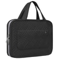 thumbnail image 1 of Bolsas de aseo para hombres y mujeres, bolsas de maquillaje de viaje impermeables de gran capacidad con ganchos, bolsas de almacenamiento de cosméticos para accesorios de 4 paneles, 1 of 5