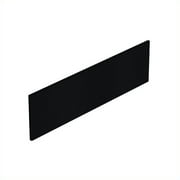 Offices To Go 64" x 17.25" Tack Board in Black Fabric