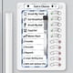thumbnail image 3 of Erasable Chore Chart for Kids for Kids to Do List Routine Task Planning Board with Magnetic Stickers, 3 of 5