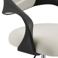 thumbnail image 2 of Modern Contemporary Urban Design Home Business Office Furniture Work Desk Chair, Fabric, Grey Gray, 2 of 7