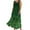 Green, variant on YuXingFu Plus Size Dresses for Curvy Women Maxi Crew Neck Plus Size Womens Dress Sleeveless with Pocket Long Casual Summer Blue S