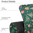 thumbnail image 4 of Yayeee Faucet Mat for Kitchen Sink 14.7" Diatomite Long Splash Guard Pad, Green Christmas Gingerbread, 4 of 7