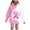 Pink H, variant on WRKEKC Hoodies for Girls Soft Warm Cozy Comfortable Long Sleeve Print Breast Cancer Awareness Ribbon Heart Pullover Hoodie with Pockets for Fall Winter 3-14 Years