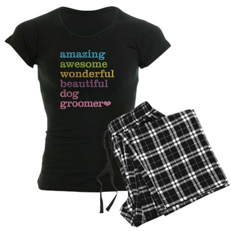 

CafePress - Amazing Dog Groomer - Women s Dark Pajamas