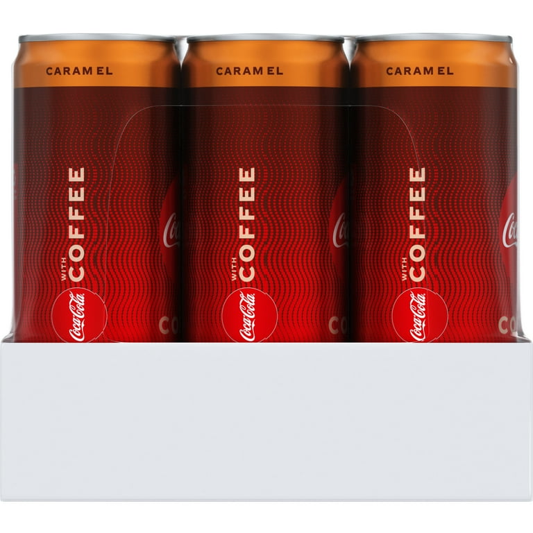Coca-Cola with Coffee Caramel Cans, 12 fl oz, 12 Pack - Walmart.com