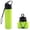 Green, variant on BESTSKY Collapsible Water Bottles,Collapsible Design Travel Water Bottle,Leak Proof Sealing Portable Travel Accessory Travel Cycling Cup,600Ml,Black