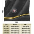 thumbnail image 3 of Sacred Heart University Logo Fleece Blanket, Very Soft Microfiber Flannel Blanket for Couch Warm and Cozy for All Seasons, 3 of 6