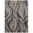 thumbnail image 1 of Radici 3795-1021-GREY 5 ft.3 x 7 ft.3 Iseo Area Rug - Grey, 1 of 1
