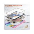 thumbnail image 3 of Case for Samsung Galaxy Tab A8 10.5 inch 2022 (SM-X200 / SM-X205 / SM-X207) with [360 Degree Rotatable Stand & Hand Strap] Pen Holder Shoulder Strap for Galaxy Tab A8 10.5, 3 of 7