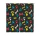 thumbnail image 1 of ABPHQTO Cool Pet Dog Paw Prints And Bones Texture Japonés Noren Cortina Puerta Ventana Tratamiento Cortinas 105x120 cm, 1 of 1