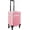 Pink, variant on Black Rolling Makeup Case, Professional Alloy Trolley with Wheels and Retractable Handle, Lockable Storage with Organizer Trays for Makeup Artists, Hair Styling, Travel