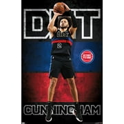 NBA Detroit Pistons - Cade Cunningham 23 Wall Poster, 22.375" x 34"