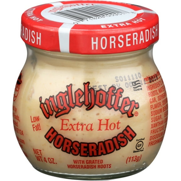 Inglehoffer Horseradish Extra Hot 4 oz (Pack Of 12)