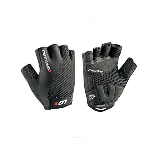 Louis Garneau Air Gel Plus Gloves Short Finger Cycling Safety Mens Black Small - 0 ...
