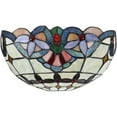 thumbnail image 2 of CHLOE Cooper Tiffany-style 1 Light Victorian Wall Sconce 12" Wide, 2 of 2