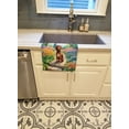 thumbnail image 2 of Redbone Coonhound Spring Path Kitchen Towel 15 in x 25 in, 2 of 5