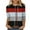 Red, variant on Otntypg Trendy 3/4 Sleeve Tops for Women Dressy Casual Summer Striped Color Block Printed Crewneck T-Shirts Loose Fit Basic Tunic Blouse Army Green L