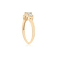 thumbnail image 3 of Pompeii 1ct 3 Stone Diamond Engagement Round Cut Ring 10k Yellow Gold (I/J,I2-I3), 3 of 6