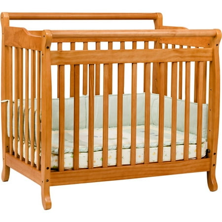 DaVinci Emily 2-in-1 Mini Crib and Twin Bed, Oak