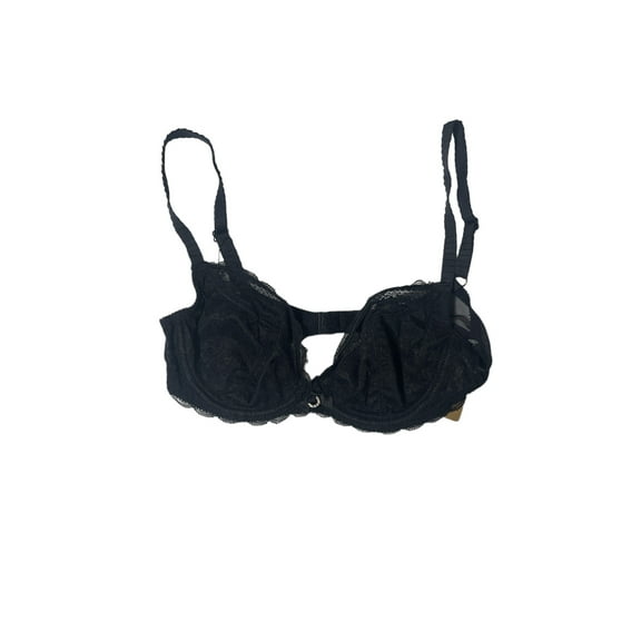 Chantelle Womens Chic Sexy Plunge Underwire Bra Size 32 Color Black