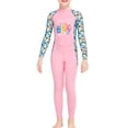 thumbnail image 1 of Muebles multicolores Traje de buceo Mangas largas y pantalones Mono de traje de baño para Snorkel Surfing Aplicable a todas las temporadas Pink XL sidaley OD003660-04, 1 of 7