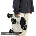 thumbnail image 3 of Ktaxon Under Desk Bike, Portable Fitness Pedal Exerciser Cycle Machine, with LCD Display, for Arms, Legs Workout, White, 3 of 7