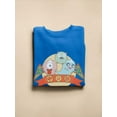 thumbnail image 3 of Cartoon Hungry Ghost Festival Sweatshirt Men -Image by Shutterstock, Male XX-Large, 3 of 4