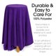 thumbnail image 4 of Tela polar Pico Textiles, color morado, 1 yarda, 100% poliéster, 4 of 6