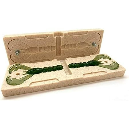 Premium Soft Plastiс Mold Lure Making Injection Molds Fishing Lures 2 Cavity Baby Rage Craw Bait 3 $$Sport & Recreation Other