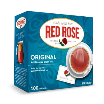 Red Rose Tea, Original Black Tea, Tea Bags, 100 Ct