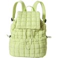 thumbnail image 1 of LHSHIDU Backpack for Women - Trendy Drawstring Puffy Backpack (Black), 1 of 7