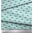 thumbnail image 2 of Soimoi Poly Georgette Fabric Path & Bike Shirting Decor Fabric Printed Yard 52 Inch Wide, 2 of 3