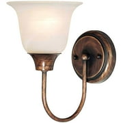 Granada Single Light Bath/Wall Fixture, Antique Copper