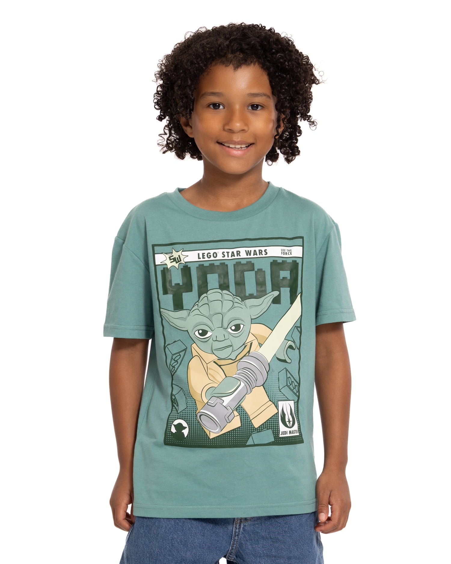 LEGO® Star Wars Boys' Graphic Crewneck Tee with Short Sleeves, Sizes 4-18