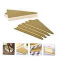thumbnail image 4 of USHOBE 100Pack Triangle Cake Paper Coaster Safe for Health and Family Dinners, 4 of 8