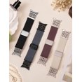 thumbnail image 6 of Wearlizer Braided Magnetic Band Compatible with Google Pixel Watch 4/3 41mm, Stretchy Nylon Watch Band for Women Men, Celtic Knot Jewelry Style Strap for Pixel Watch 2/1, 6 of 7