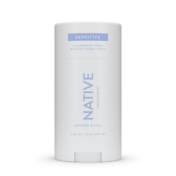 Native Sensitive Deodorant, Cotton & Lily, Aluminum Free