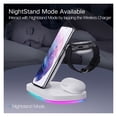 thumbnail image 2 of 15W Wireless Chargers Stand Fast Charging Station For Smart Phone,Earphone Watch ,Quick Charge Advantage, 2 of 7