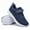 All Navy Blue, variant on vibdiv Boys Girls Shoes Slip on Lightweight Running Tennis Sneakers Walking School Kids Shoes Navy Blue Toddler Size 7