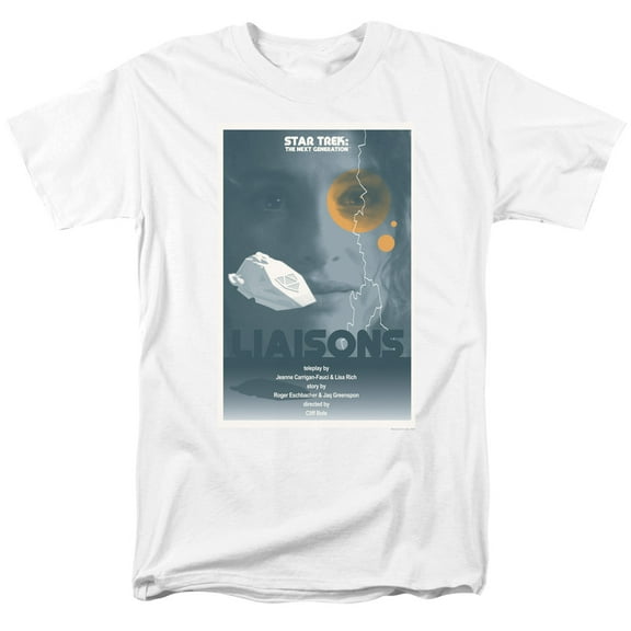 Star Trek Tng Season 7 Episode 2 Adult 18/1 T-Shirt White