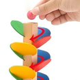 thumbnail image 4 of Set Of Small Toy Wooden Tree Toy Wooden Tree Detachable Leaves Small Running Track Game Colored Children's Educational Toy Building, 4 of 7