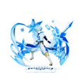 thumbnail image 1 of Genshin Impact Liyue personajes Yelan Ye Lan figura acrílica con soporte modelo placa titular topper anime Gao Jinjia LED, 1 of 2