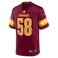 thumbnail image 2 of Men's Nike Jordan Magee  Burgundy Washington Commanders  Game Jersey, 2 of 4