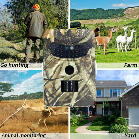 Sentmoon Clearance Sales PR-100 Hunting Camera 12MP Photo Trap Night Vision Tr-ail Camera 1080P Reconnoit Todays Deals Clearance Sales