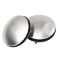 thumbnail image 4 of 45mm Silver Chrome Basin Waste Pop-Up Sink Plug Cap Click Clack Push Button Bathroom Basin Sink Up Drain Stopper Drainer Cover, 4 of 9