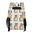 thumbnail image 3 of PVC Transparent Backpack Stylish & Durable Clear Backpack Perfect for School, Travel and Outings Cartoon Capybaras Pattern, 3 of 7
