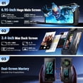 thumbnail image 2 of Ulefone Armor 33 Pro 5G, 6.95-inch FHD 120Hz 3.4-inch Screen, 25500mAh (66W) Battery, 32GB/512GB - Black, 2 of 7
