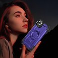 thumbnail image 7 of Allytechgroup for iPhone 14 Case with Camera Kickstand, [Include 1x Screen Protector] Support Wireless Charging Magnetic Phone Case for Women Men Military Grade Drop Protection, Purple, 7 of 7