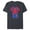 Navy Heather, variant on Marvel Spider-Man: Across the Spider-Verse 2099 Symbol Icon - Short Sleeve Blended T-Shirt for Adults - Customized-Purple